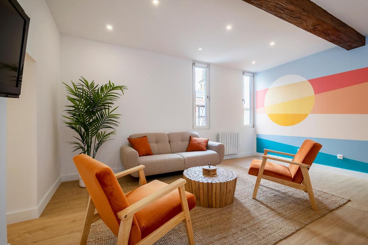 Magnifique Appartement Plein Centre, Calme, Netflix Mirepoix  Esterno foto